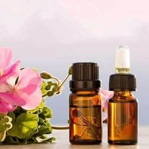 Aceite esencial de geranio rosa